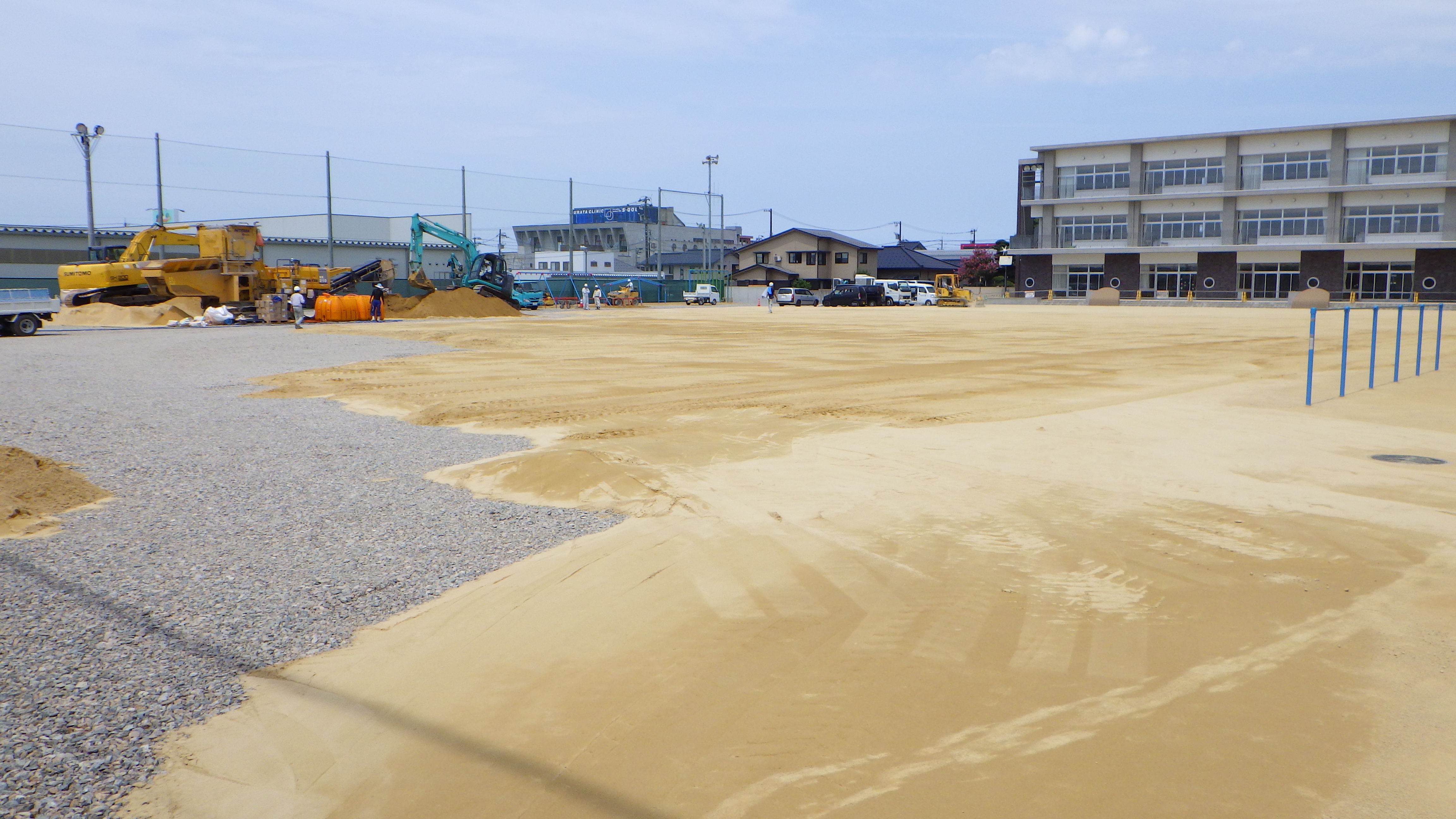 ATTAC工法グラウンド