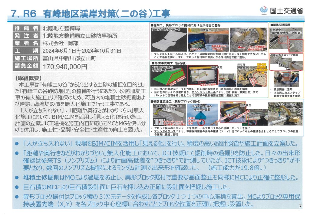 インフラDX大賞受賞取組