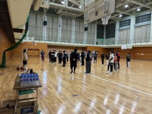 スポーツ大会開会式の様子