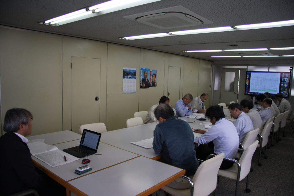 テレビ会議風景