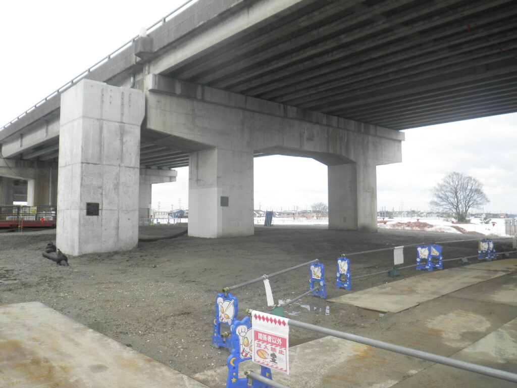 富山跨線橋補強その４工事